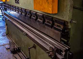 sheet bending machine or hydraulic break press
